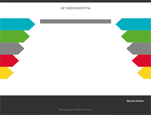 Tablet Screenshot of oz-expression.nu